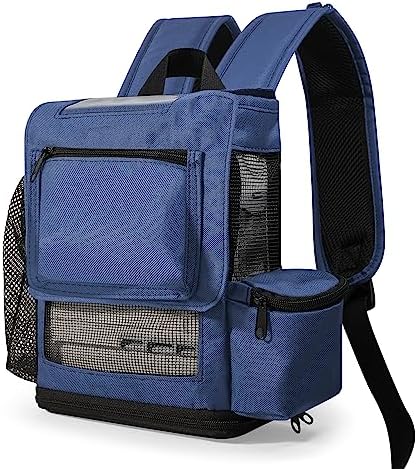 O2TOTES USA Premium Lightweight Carrier for Inogen One G5 Oxygen Concentrator, Portable Oxygen Backpack