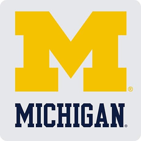 Michigan Wolverines Acrylic Coaster 4-Pack