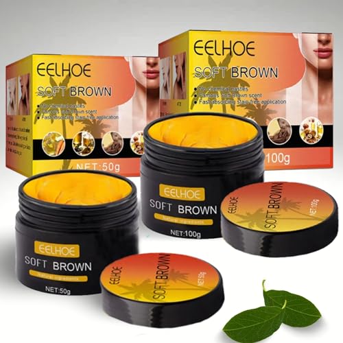 Tanning Gel Soft Brown Intensive Tanning Gel Best Self Tanner Tanning Cream for Outdoor Sun Achieve Natural Tan Skin Self Tanning Cream Tan Bed Cream