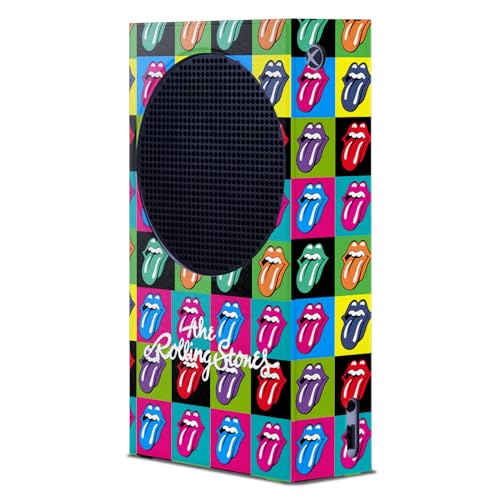 Skin Rolling Stones Xbox Series S habillage pour décorer un salon de gamer pop art