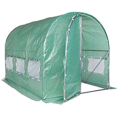 UK's best polytunnels are heavy duty and wind resistant for allotments