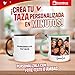 Imagen de Kembilove® Taza de cerámica personalizable con foto y texto