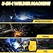 SILVEL 140A MIG Welder, 3 in 1 MIG/ARC/Lift TIG Welding Machine, 110V Flux Core Welder with IGBT Inverter, Gasless Welder Machine for Home Welder