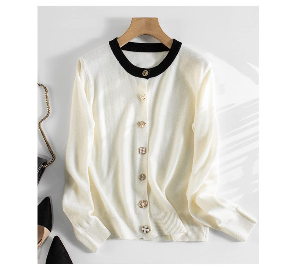 Generisch Cardigan En Tricot Pour Femme - Pull Léger à Manches Longues - Drapé - Ouvert Sur Le Devant - Ourlet Haut - Pull Avec Poches, Vert, XL