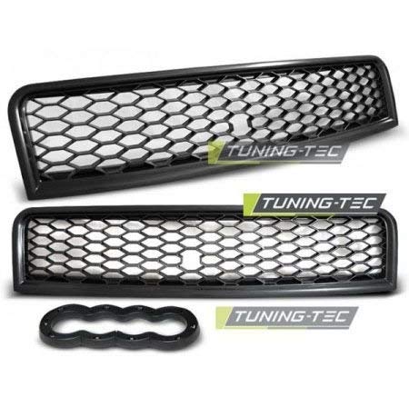 Calandre Audi A4 B6 RS-Type Noir Mat - Grille de Pare-chocs ProTuning 2000-2004