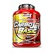 AMIX - Complemento Alimenticio - Carbojet Basic - Carbohidratos y Proteínas para Aumentar la Masa Muscular - Con Concentrado de Proteína de Suero -Recuperador Muscular - Sabor Fresa - 3 KG