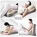 AIUTG Couple's Cushion Enhanced Support Design Furniture Pillow Support Pillowcase Home Use Dual-Purpose for Sitting/Lying Modern Minimalist Style Multiple Colors Available(Beige)