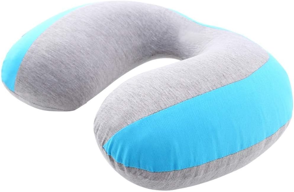 Buckwheat Neck Pillow, Breathable Shaped Pillow Ergonomic Travel Pillow Cervical Neck Cooling Pillows for Sleeping