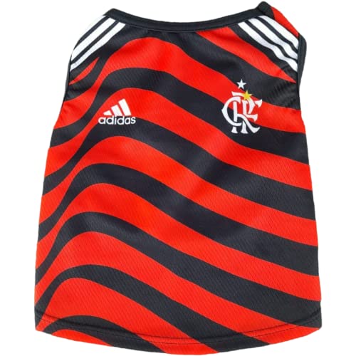 Camiseta Regata para Pet Personalizada do Flamengo 3 (Padrão, P)