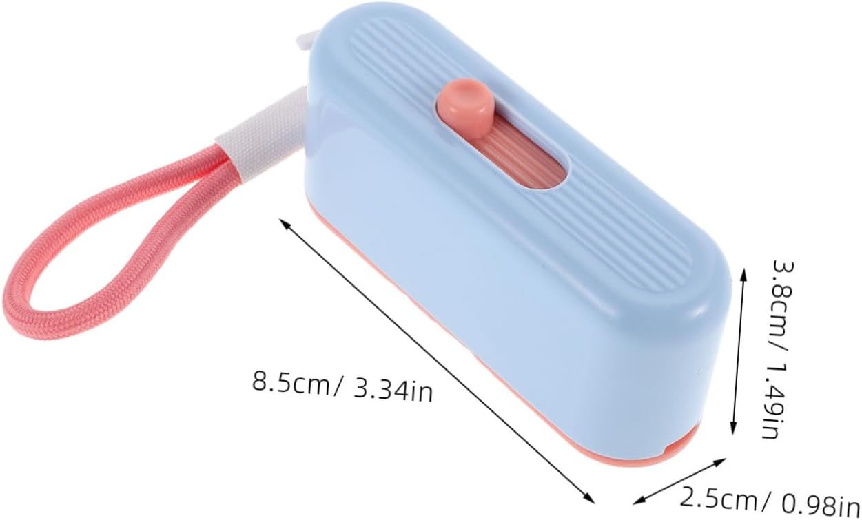 Portable Toothpick Case with Automatic Dispenser and Hanging Accessory image 2