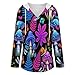 Womens Bodysuit Witch Mystery Magic Mushroom Purple Leaf Trippy Mushrooms T Shirts Long Sleeve Hoodie V Neck Pullover Tops, 2026