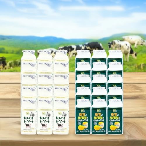 おみたまドリンクヨーグルトセット 130ml×30本 ドリンクタイプ ゆず はちみつ 朝食 朝ごはん 朝活 乳酸菌飲料 飲料 オミタマ 小美玉市 1-N