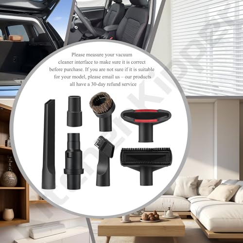 1 1/4" (32mm) Vacuum Attachments Compatible with Shark Navigator Lift-Away NV350, NV352, NV360, NV500 NV501, Rocket HV300 HV301 HV322 Series Vacuum, for Home and Automotive Cleaning by KitchenKipper - Image 7