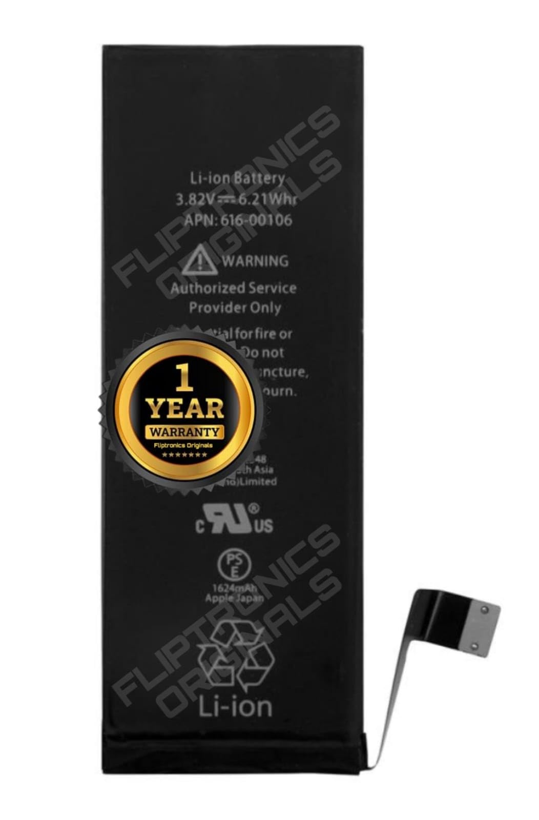 FLIPTRONICS ORIGINALS™ Battery for iPhone SE/5SE / SE 1st Gen A1662 2016 Battery with 1 Year Warranty**(B24)