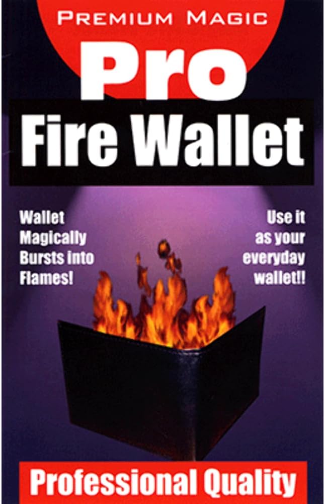 Fire Wallet by Premium Magic - Trick