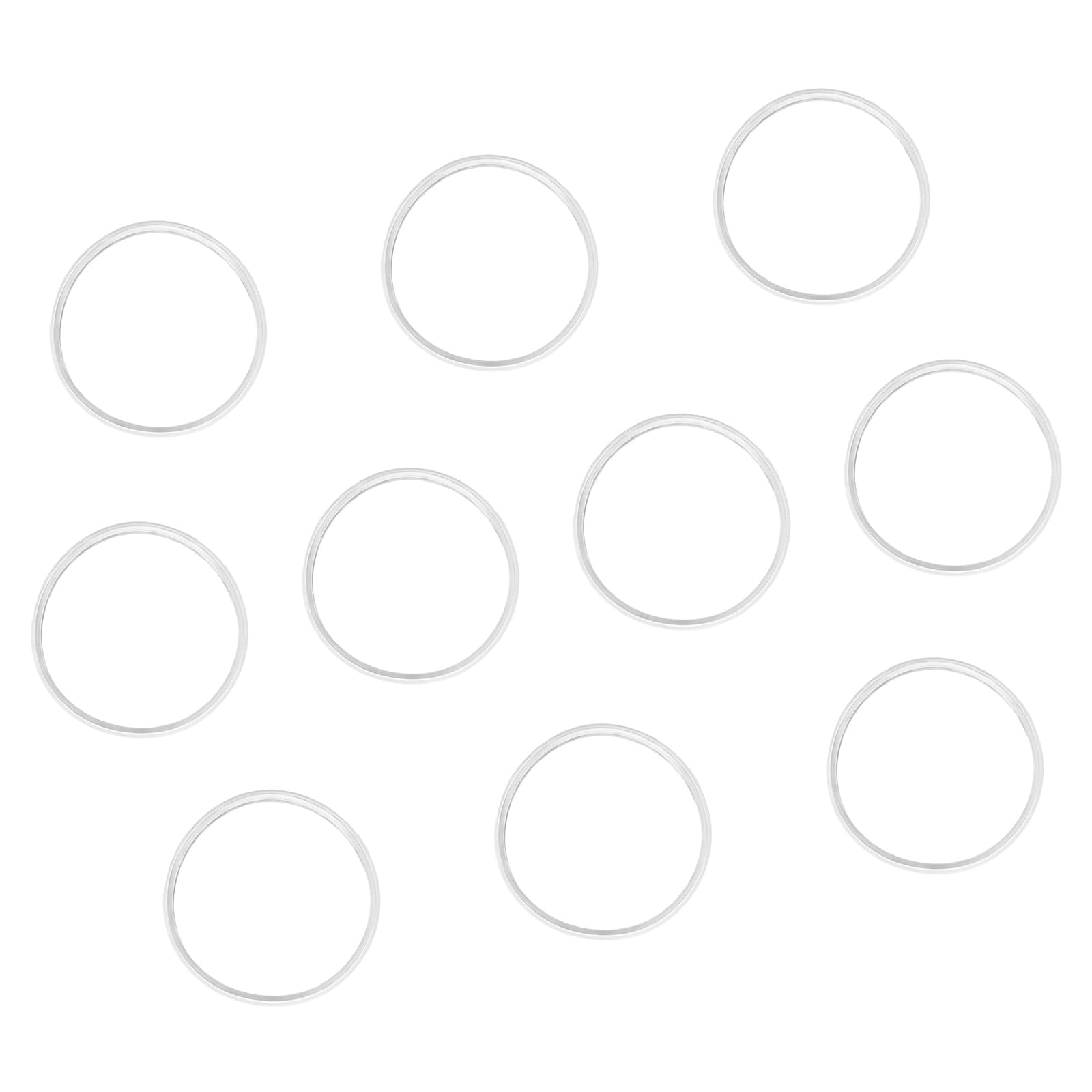 Kalttoy 10Pcs Tumblers Lid Seals Lid Silicone Gaskets Rings Leakproof Cup Gaskets Seals for Tumblers Mugs Leakproof Silicone Cup
