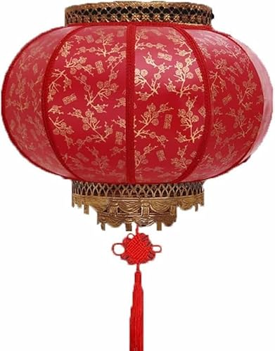 Rutexc 中華提灯 装飾的 アンティークデザイン 赤色 中華風 屋外使用 ホテル装飾用