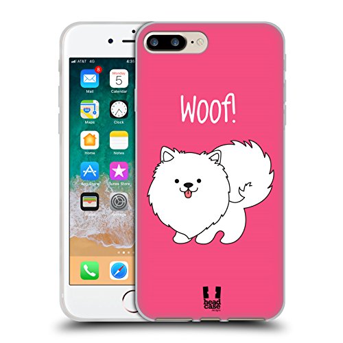 Coque Gel iPhone 8 Plus protection militaire antichoc et MagSafe chiots