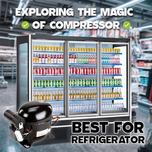 Image of NEK6212Z Embraco Refrigerator Compressor 115V - R314a Refrigerant