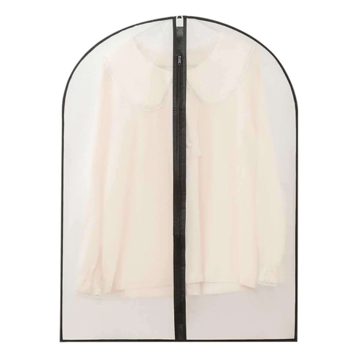 Portatrajes Funda Traje 4 Paquetes De Bolsas De Ropa Transparentes, Bolsa De Disfraz Para Viaje, Almacenamiento De Ropa Colgante, Bolsas De Traje Para Vestido, Uniforme, Abrigo, Vestido Funda Ropa Por