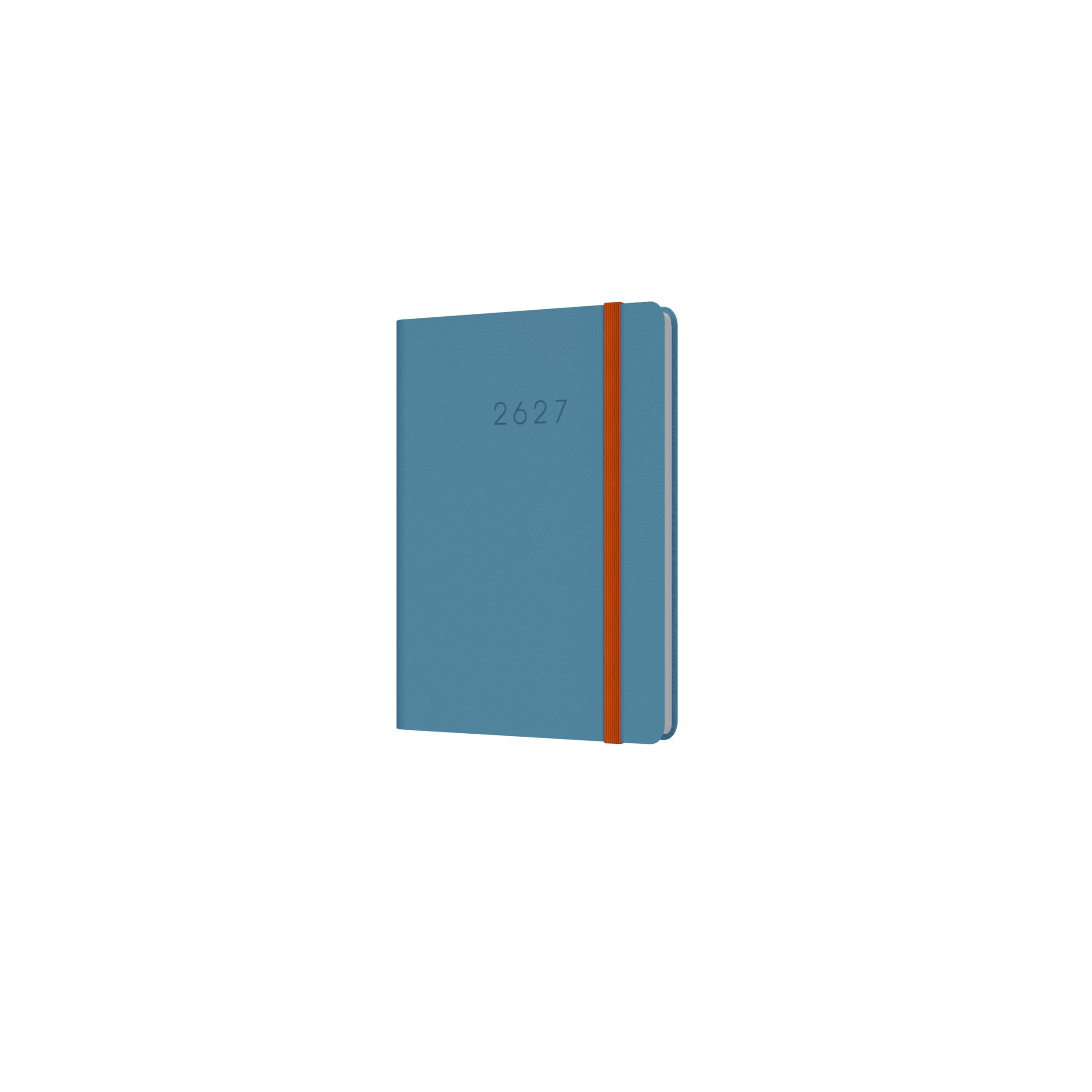 2026-2027 Mid/Academic Year Planner - 13 Month A6 Week-to-View Diary - Hard Cover - Collins Debden Legacy Range Blue (CL63M.60-2627)