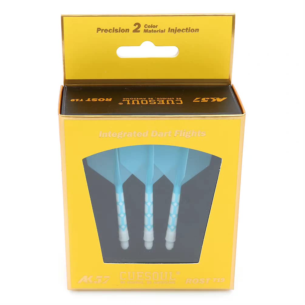 CUESOUL ROST T19 Dart Shaft Integrato e Alette a Forma di Ala Grande, Set di 3 - 2