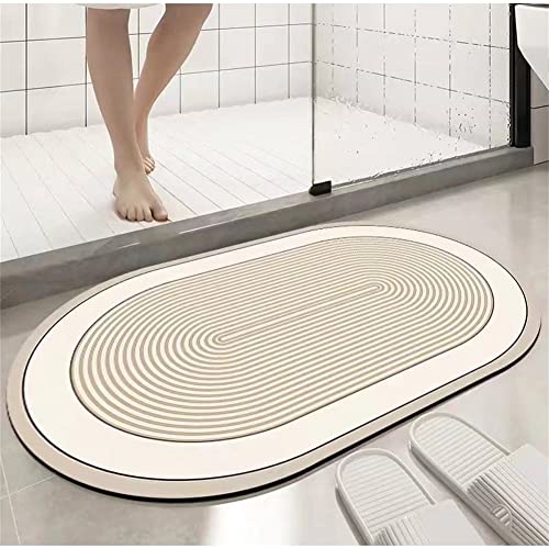 Tapis de bain antidérapant absorbant en diatomite de sol