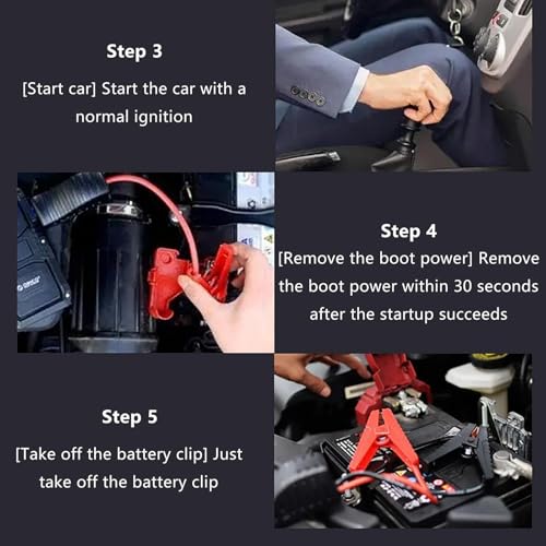 Cables de refuerzo portátiles para evitar quedarse sin batería en coche 6
