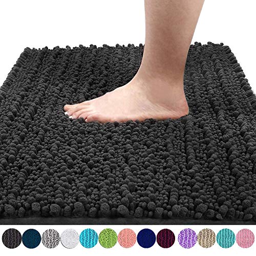 Yimobra Original Luxury Shaggy Bath Mat, Soft and Cozy, Super Absorbent Water, Non-Slip