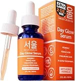 SeoulCeuticals Korean 20% Vitamin C Serum for Face + CE Ferulic 2oz Vit C