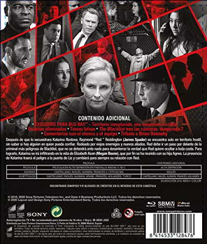 The Blacklist Temporada 7 Blu-ray para noches de maratón de suspense en casa 3