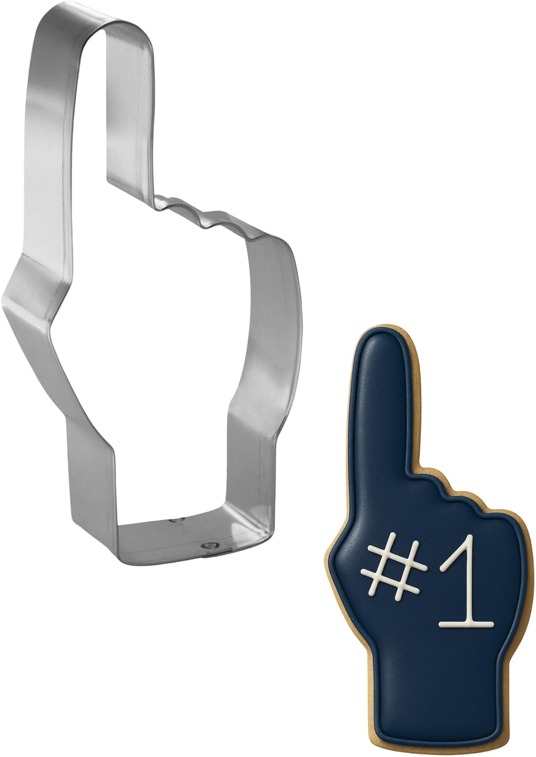 Football Cookie Cutter Set 4 Pc - Foose Cookie Cutters - USA Tin Plated Steel