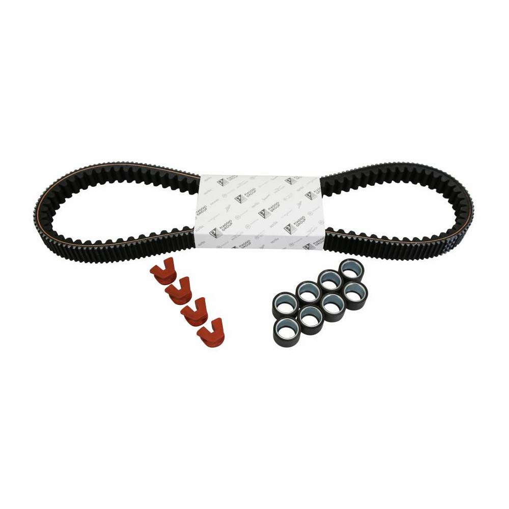 Piaggio Kit de transmisión (Correa, guijarros) Original 350 mp3 2018+, x10 2012+, Beverly 2012+ -1r000448