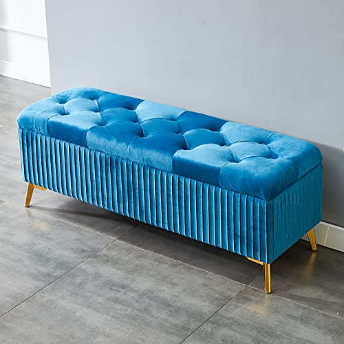 Banco moderno y reposapiés gris de 24 x 15 x 18 pulgadas con diseño Recle para sala de estar