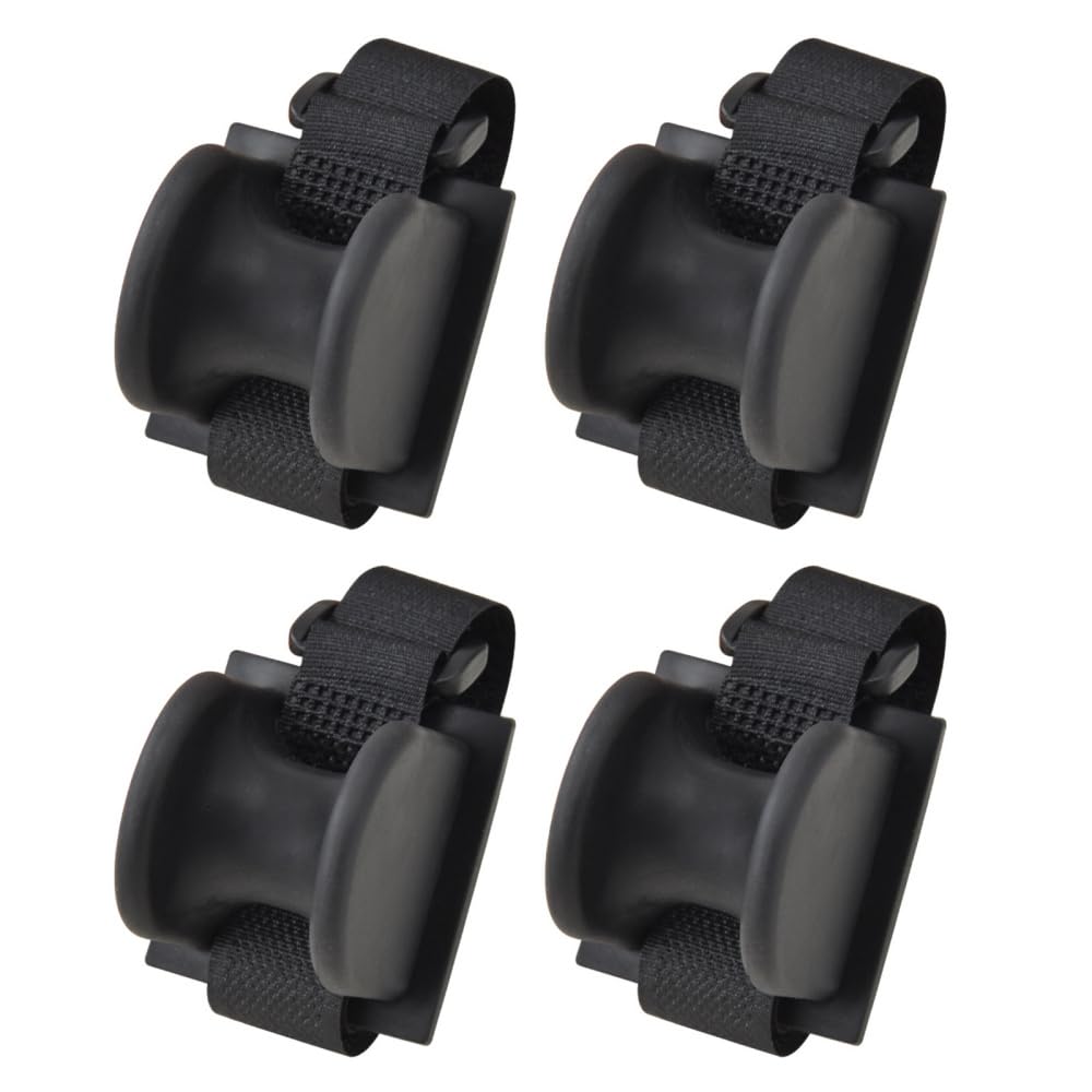 4PCS Fishing Rod Holders for Railings, Portable Fishing Pole Holders for Bridge Railings Ship Railings Seaside Guardrails