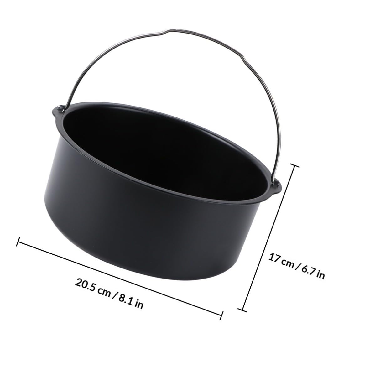 ABOOFAN Accessori per Friggitrice ad Aria, Kit 8 Pollici in Acciaio Inox e Plastica, Pratico, per Cucina di Casa Colore Casuale