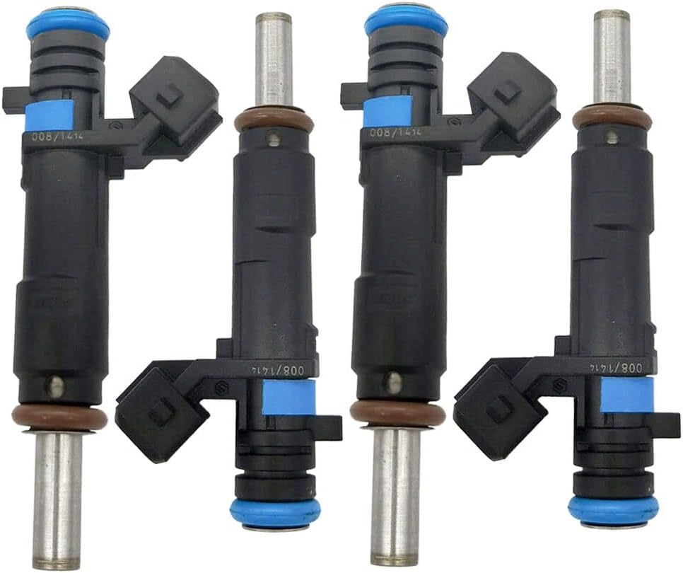 55570284 4Pcs Set Fuel Injectors Compatible with Chevrolet Cruze 2011-2015, Sonic 2012-2018 1.8L L4 FJ1153 2173433