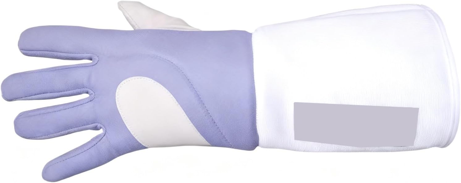 Fencing Glove Left Handed, Padded Fencing Gloves, Non Slip Foil Epee Gear, Hand Protection, Suitable for Daily Training