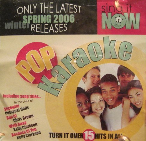 Sing It Now: Pop Karaoke [Audio CD]