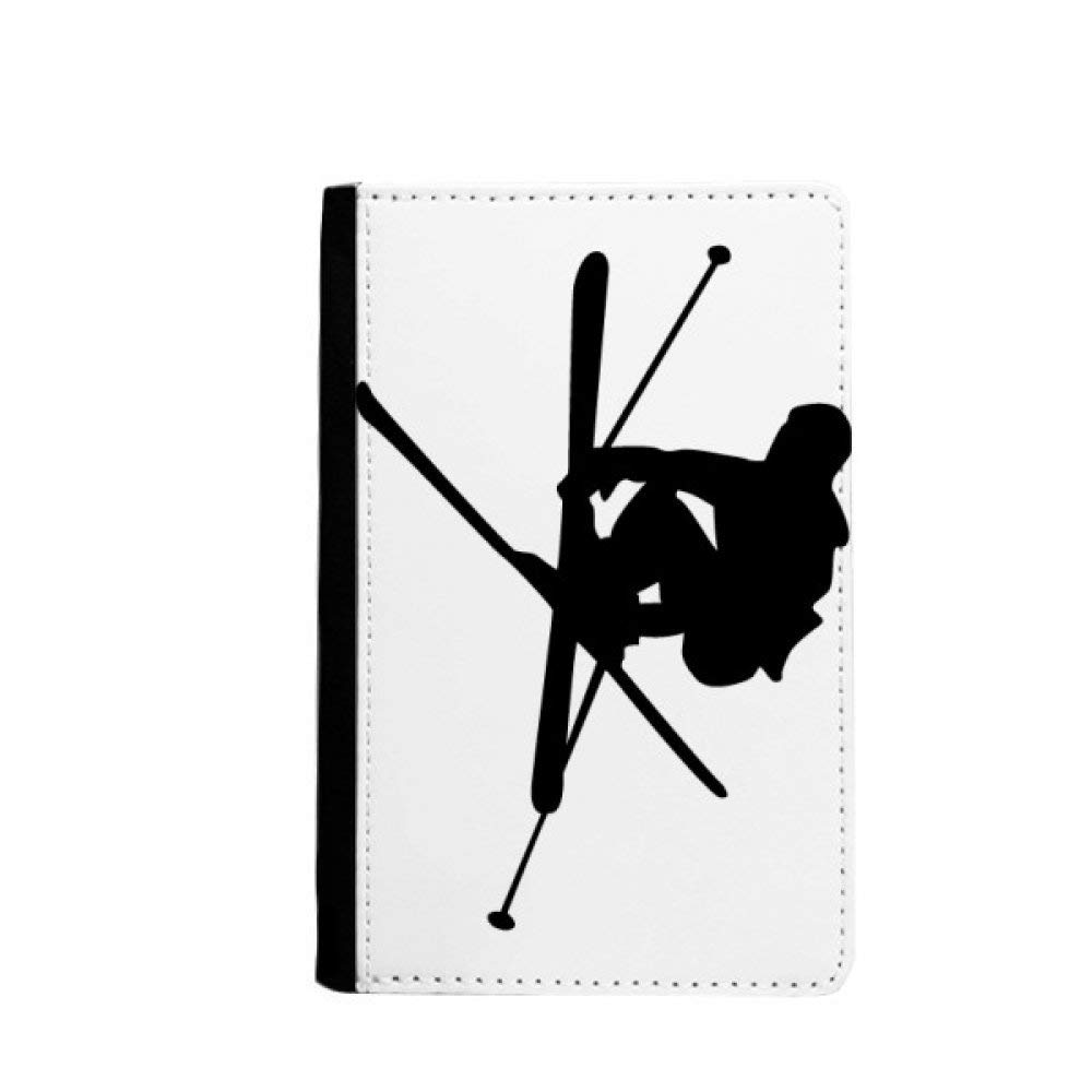 Étui portefeuille de voyage ski multicolore 3.7x5.8 format classique - 4