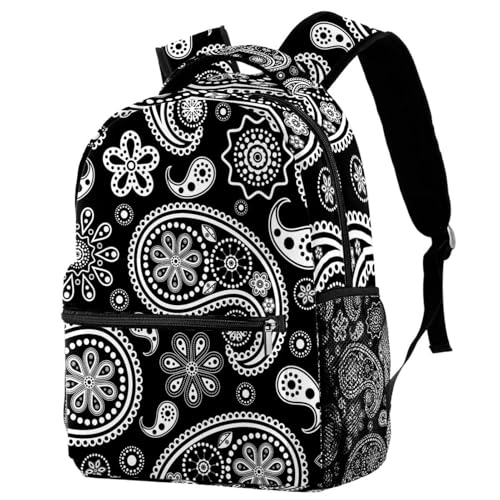 Sac à dos d'école multicolore avec bretelles ajustables pour adolescents actifs