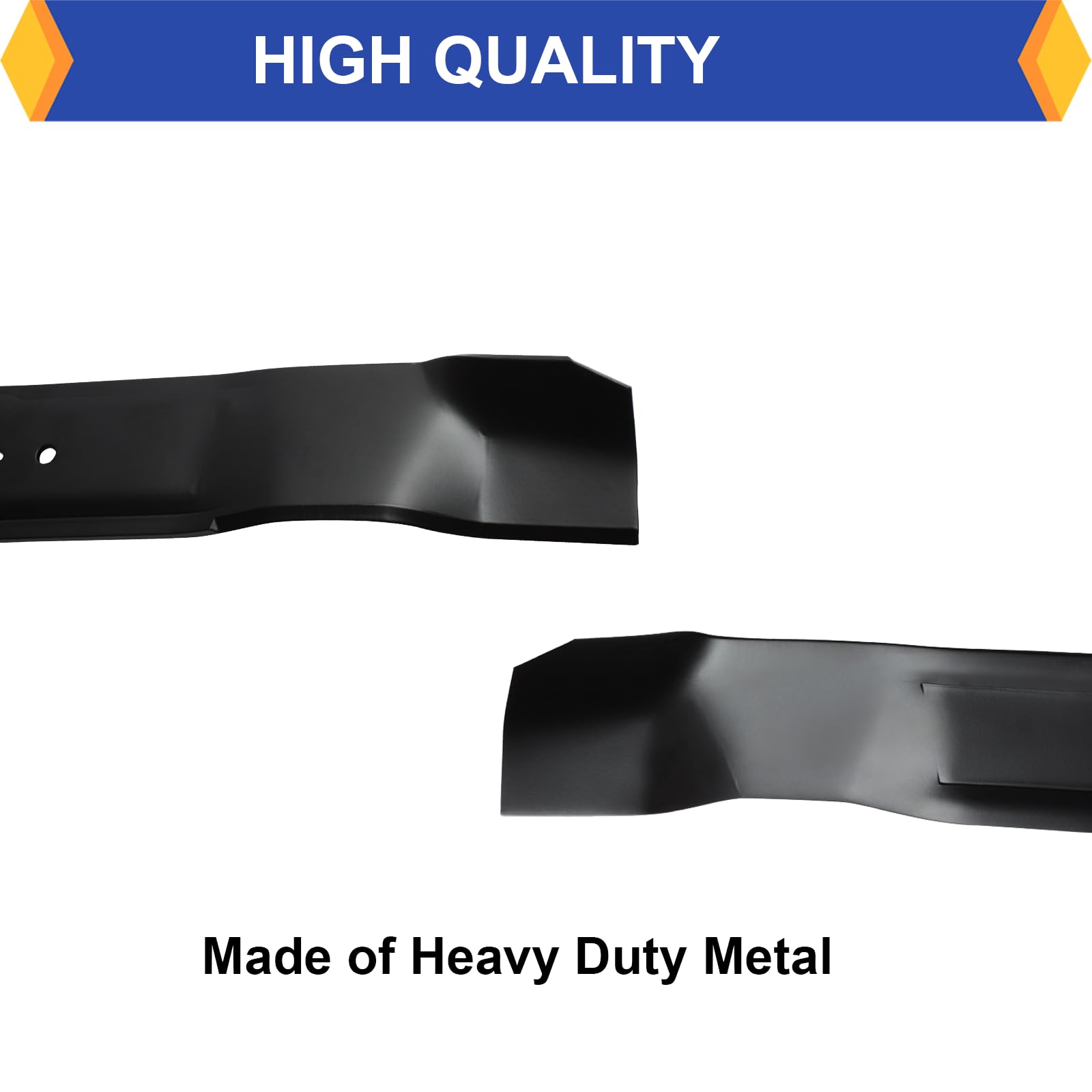 Barbie Ryden 2 Lame Di Ricambio Per Tosaerba Cub Cadet E MTD - Modelli Compatibili 942-0616, 742-0616, Ecc. Lame Tagliaerba - Foto 4