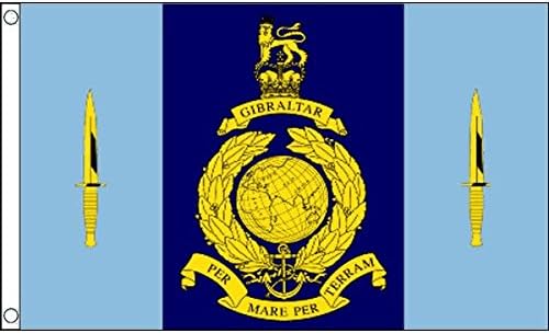 AZ FLAG 40 Commando British Royal Marines Flag 3' x 5' - British Army flags 90 x 150 cm - Banner 3x5 ft