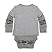 Burt's Bees Baby Unisex Baby Organic Henley 2-fer Bodysuit