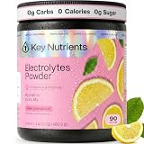 KEY NUTRIENTS Multivitamin Electrolytes Powder, Pink Lemonade, 90 Servings