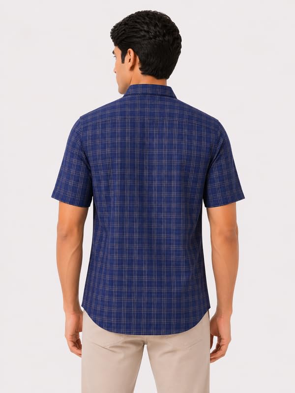 Image of Mens Half Sleeves Regular Shirt
