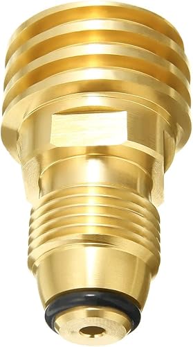 Miniatura 4 de Adaptador universal de tanque de propano antiguo a nuevo, convierte la válvula de servicio del tanque POL LP a QCC1  tipo 1 manguera o regulador