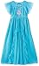 Disney Little Girls' Frozen Queen Elsa Fanstasy Nightgown, Blue, 6