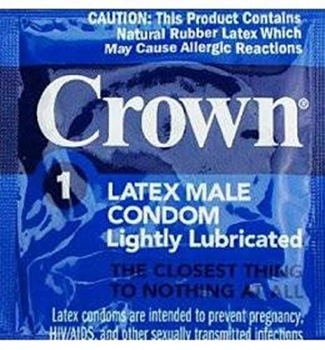 CROWN Condoms mfd by Okamoto - 144 Count (Bulk)