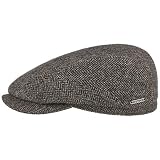 Stetson Belfast Classic Wool Flat Cap Men Dark Brown 7 7/8